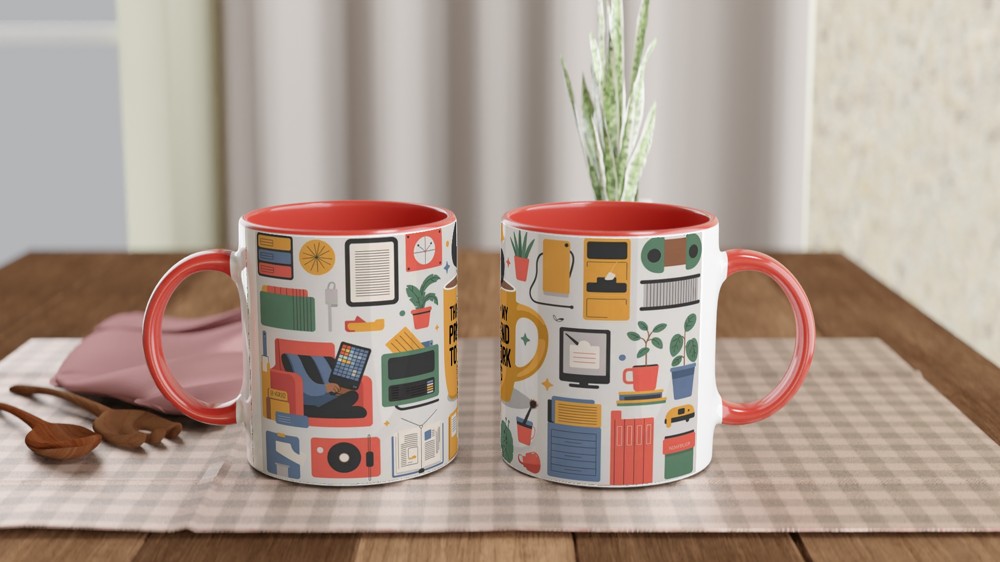 Pretend to Work Mug | Funny Office Humour Gift | Colleague Leaving Present | Secret Santa Work Joke Mug — view 7