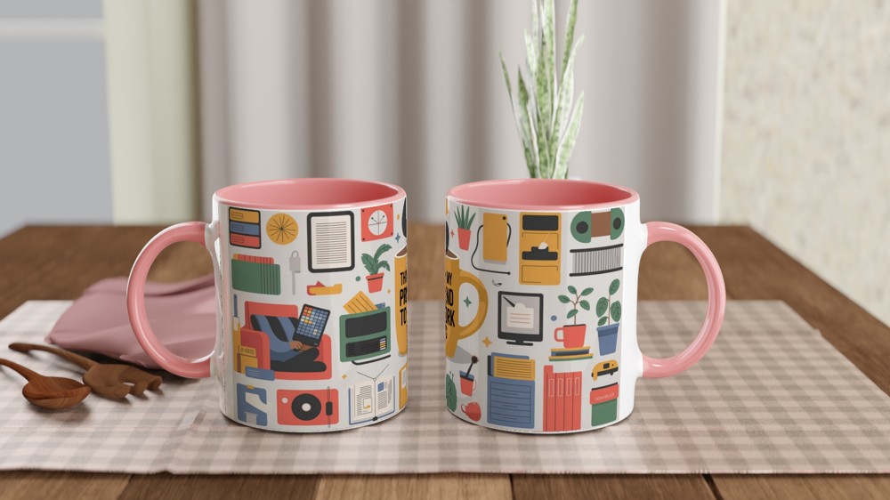 Pretend to Work Mug | Funny Office Humour Gift | Colleague Leaving Present | Secret Santa Work Joke Mug — view 6