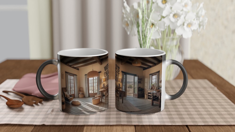 World's Okayest Dad Mug | Funny Father's Day Gift | Humorous Mug for Dad | Birthday Present for Him — view 3