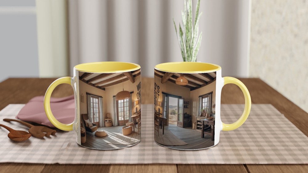 World's Okayest Dad Mug | Funny Father's Day Gift | Humorous Mug for Dad | Birthday Present for Him — view 8