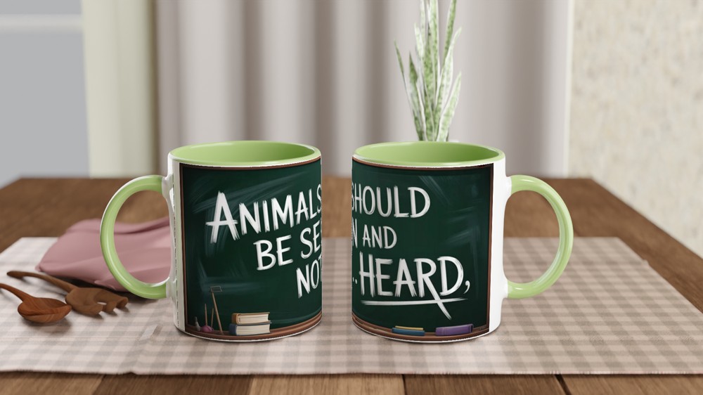 Wicked Musical Mug | Doctor Dillamond Blackboard Quote | Musical Theatre Gift | Theatre Lover Present — view 5