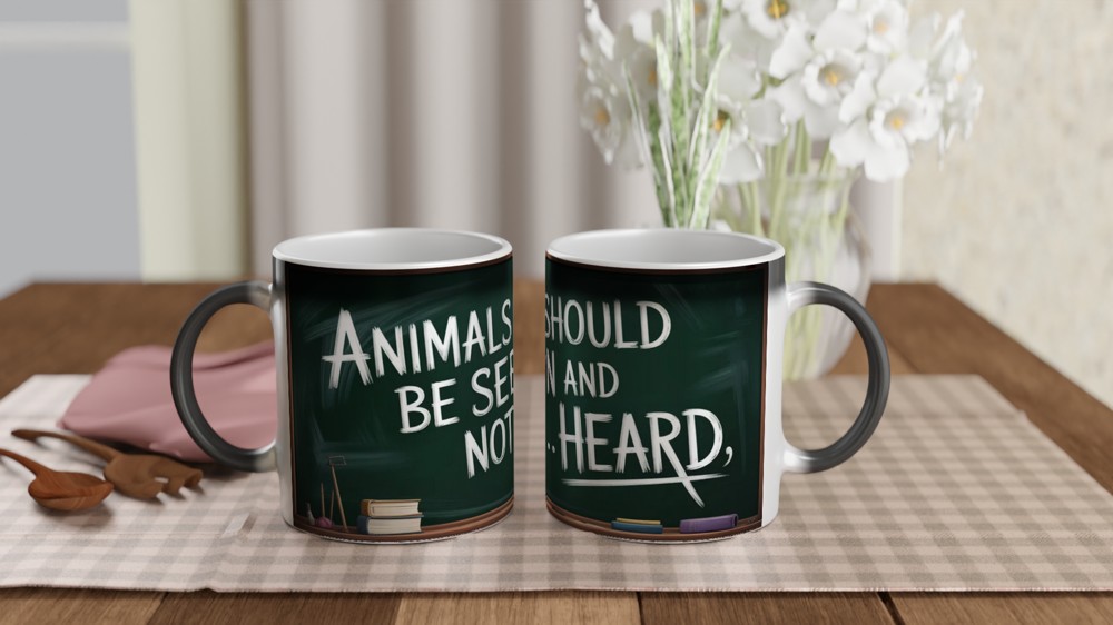 Wicked Musical Mug | Doctor Dillamond Blackboard Quote | Musical Theatre Gift | Theatre Lover Present — view 3