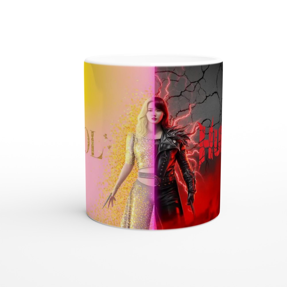 K-Pop Demon Hunter Mug | Dual Identity Idol Design | Korean Pop Music Lover Gift | Birthday Present for Best Friend — view 11