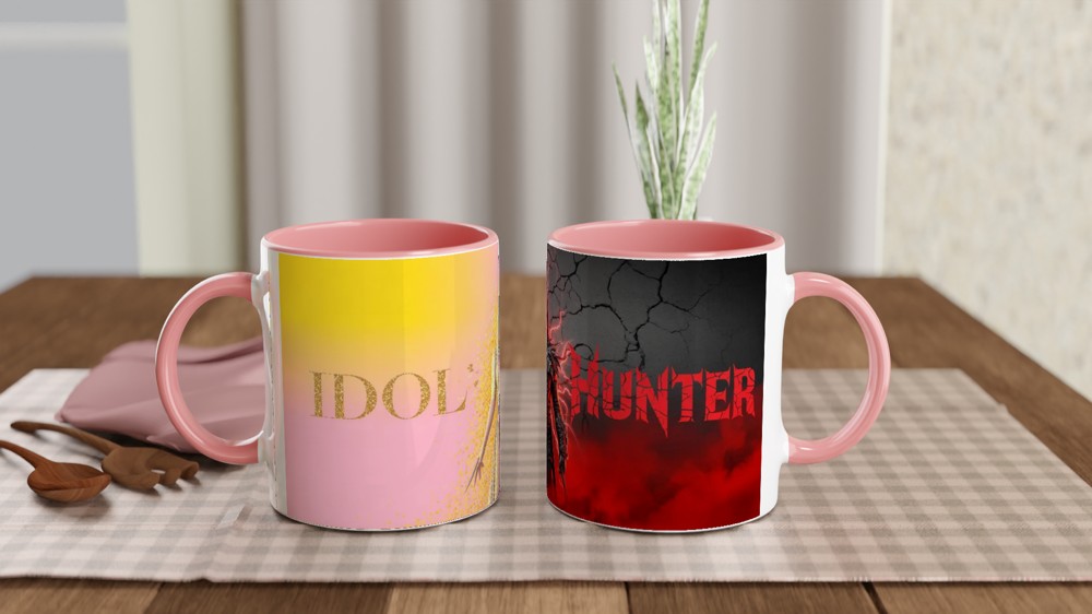 K-Pop Demon Hunter Mug | Dual Identity Idol Design | Korean Pop Music Lover Gift | Birthday Present for Best Friend — view 6
