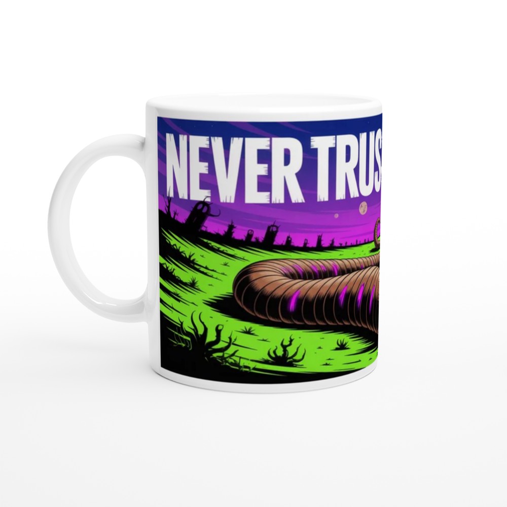 Never Trust The Living - Horror Sandworm Mug — view 10