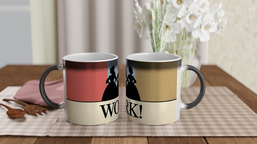 Hamilton Schuyler Sisters Mug | Musical Theatre Gift | Schuyler Sisters Work Present | Theatre Lover Mug — view 3