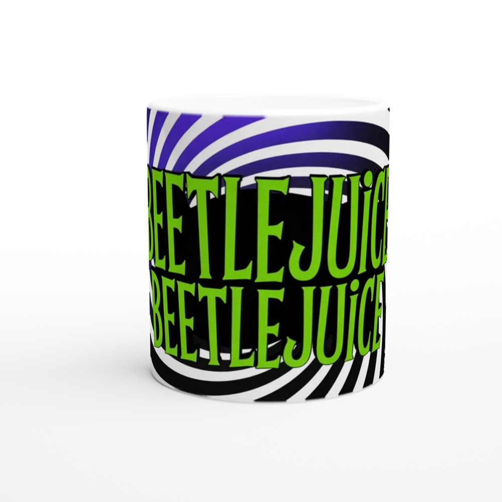 Beetlejuice Mug | Musical Theatre Gift | Vortex Design | Present for Best Friend — view 11