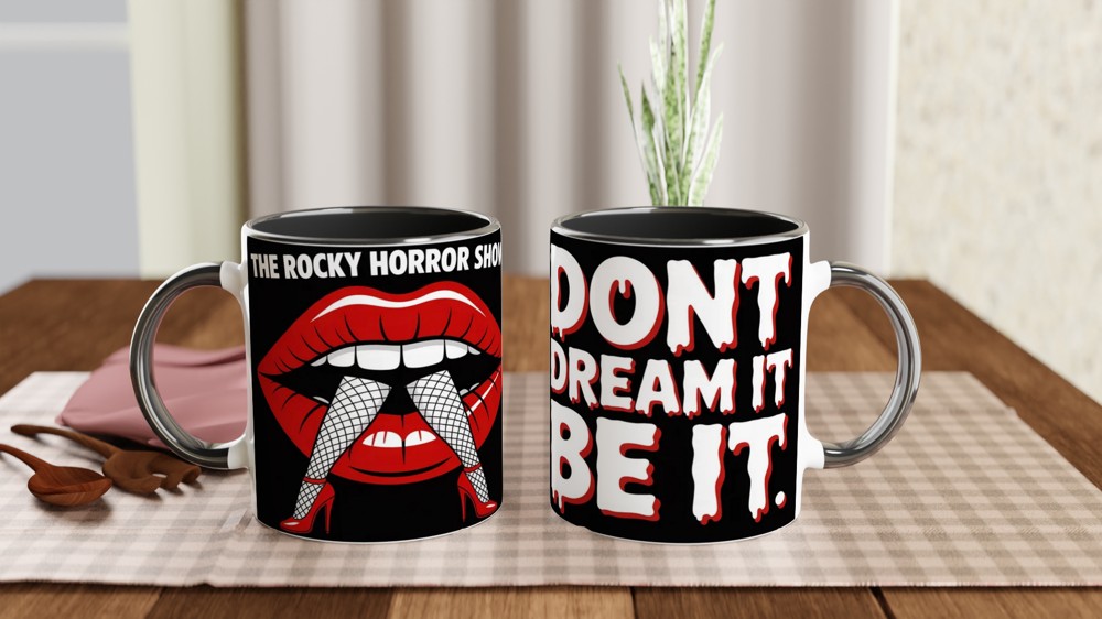 Rocky Horror Mug | 'Don't Dream It Be It' Quote | Musical Theatre Gift | Theatre Lover Present — view 9