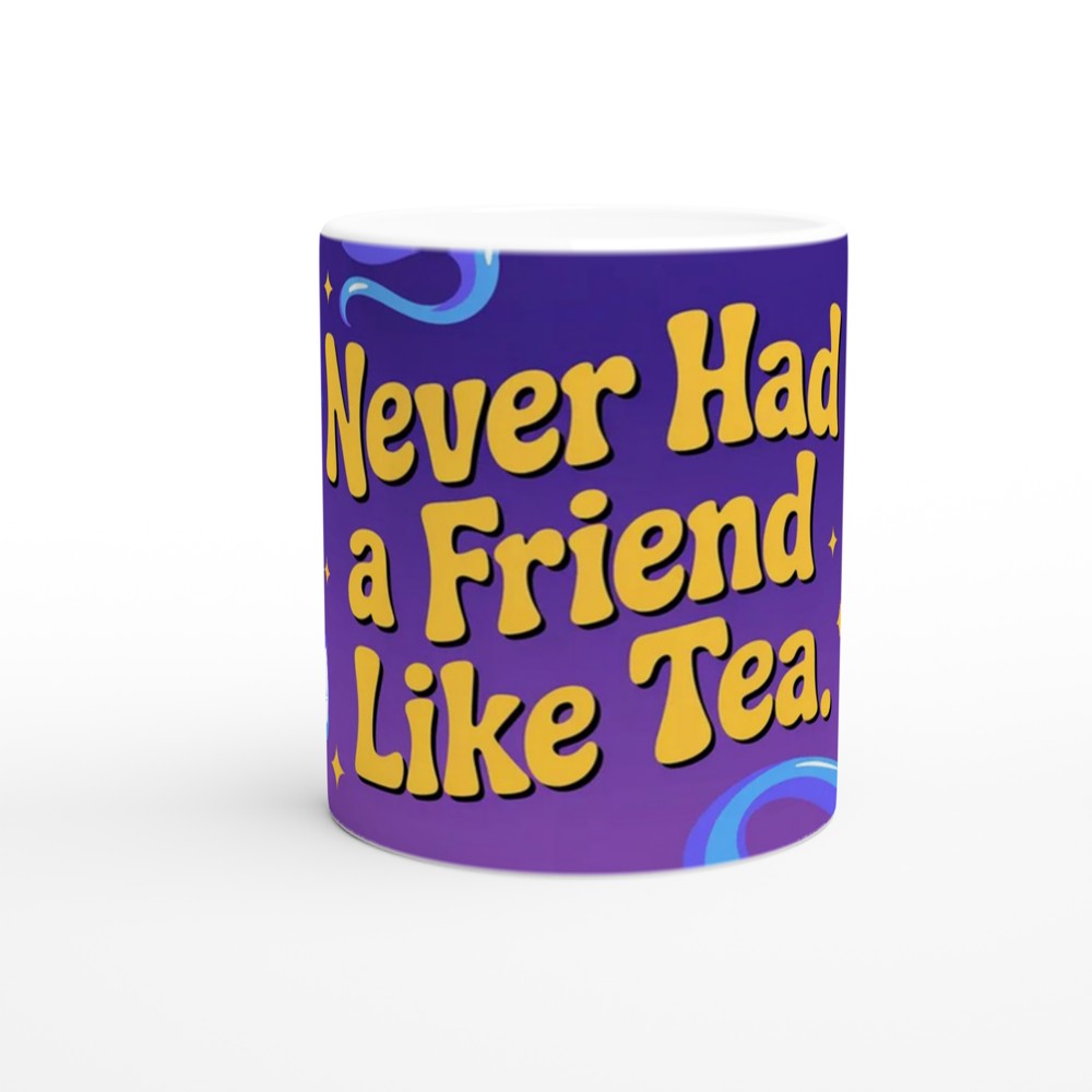 Aladdin Mug | 'Never Had a Friend Like Tea' Quote | Musical Theatre Gift | Best Friend Present — view 11