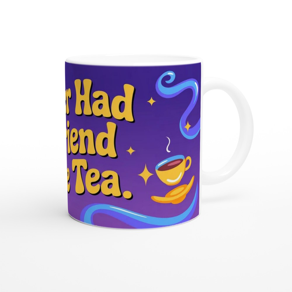 Aladdin Mug | 'Never Had a Friend Like Tea' Quote | Musical Theatre Gift | Best Friend Present — view 12