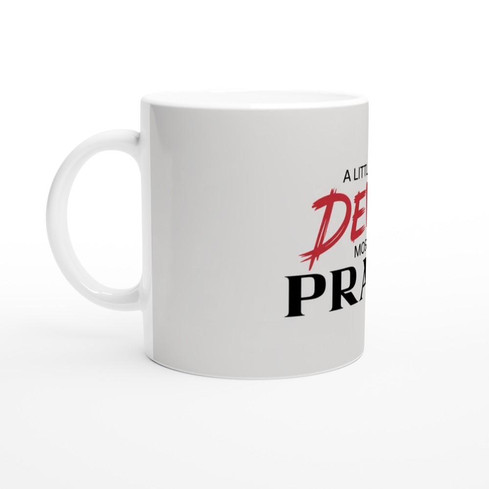 A Little Bit Devil Mostly Prada Fashion Quote Mug — view 10
