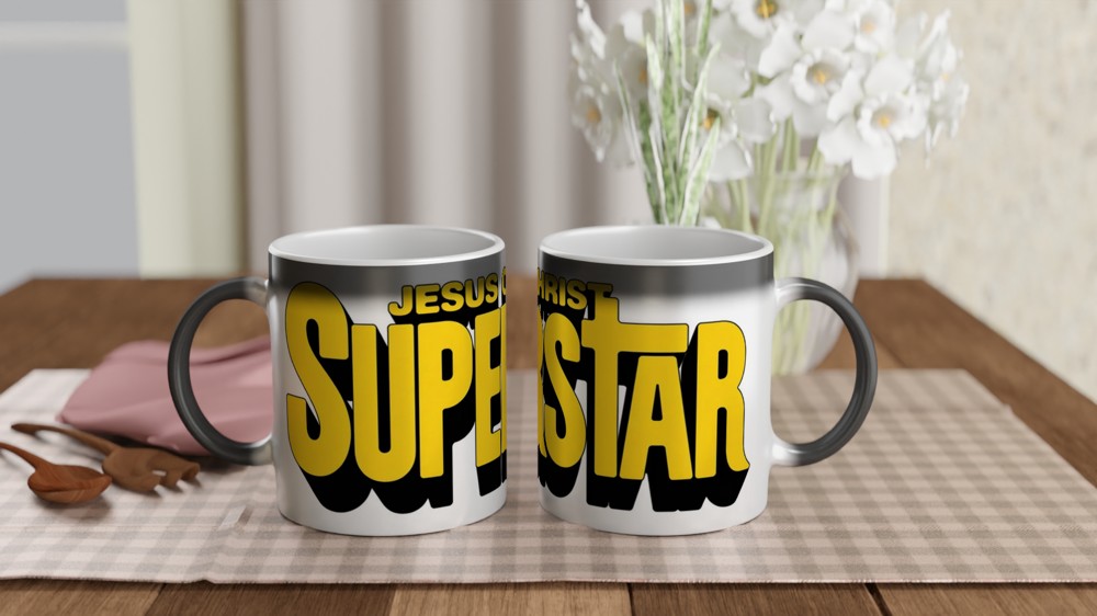 Jesus Christ Superstar Mug | 1970s Rock Opera Gift | Musical Theatre Present | West End Theatre Lover Gift — view 3