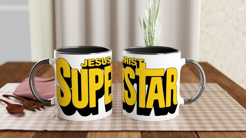 Jesus Christ Superstar Mug | 1970s Rock Opera Gift | Musical Theatre Present | West End Theatre Lover Gift — view 9