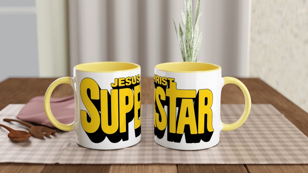 Jesus Christ Superstar Mug | 1970s Rock Opera Gift | Musical Theatre Present | West End Theatre Lover Gift — view 8