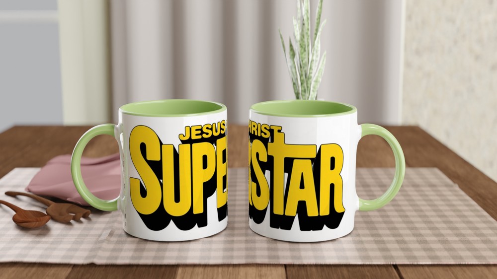 Jesus Christ Superstar Mug | 1970s Rock Opera Gift | Musical Theatre Present | West End Theatre Lover Gift — view 5