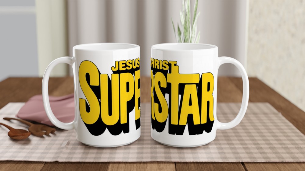 Jesus Christ Superstar Mug | 1970s Rock Opera Gift | Musical Theatre Present | West End Theatre Lover Gift — view 2