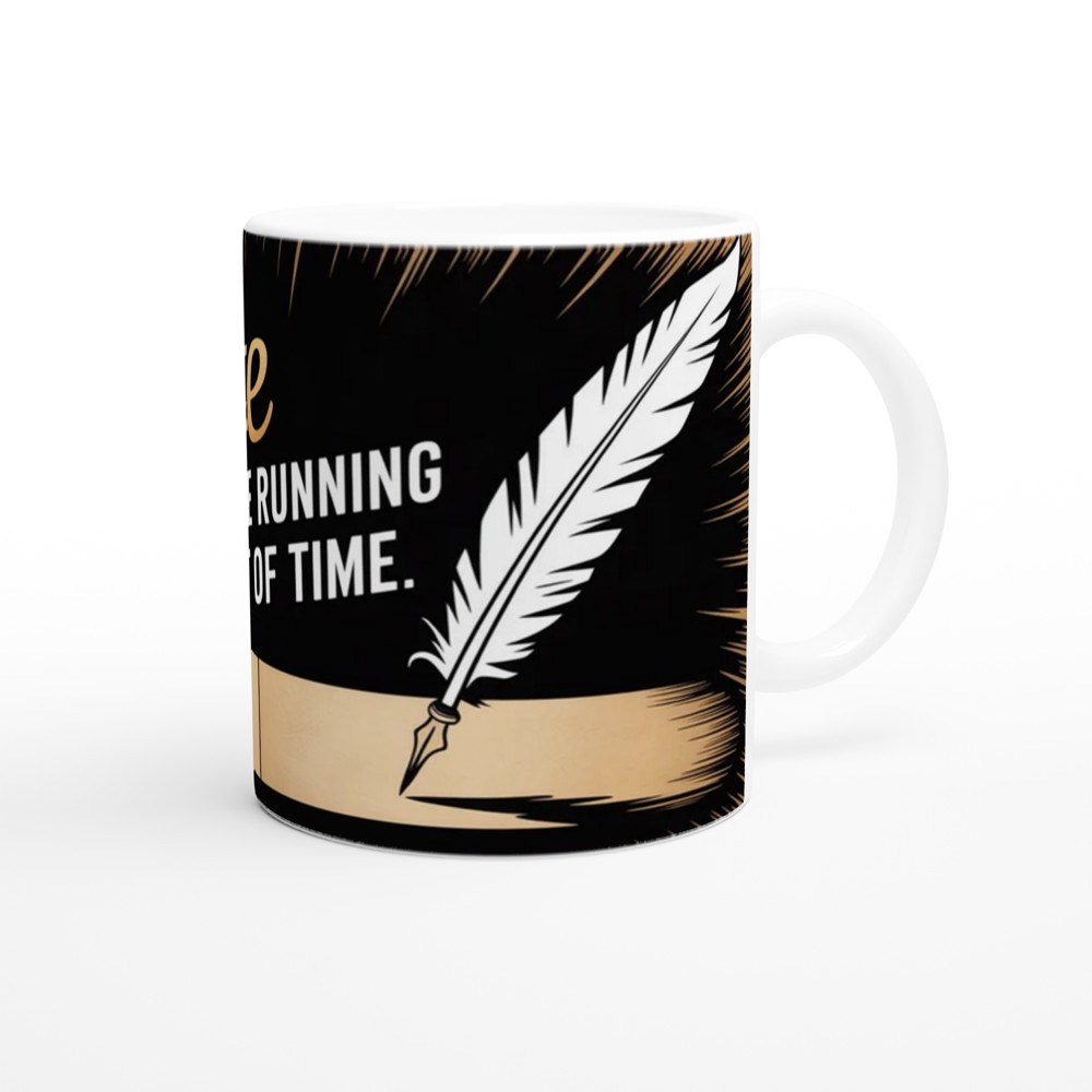 Hamilton Mug | 'Write Like You're Running Out of Time' | Musical Theatre Gift | Graduation Present — view 12