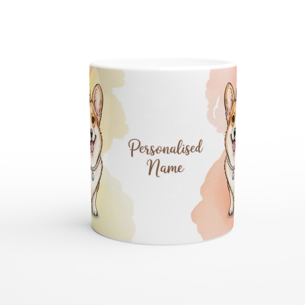 Personalised Royal Corgi Princess Mug — view 11