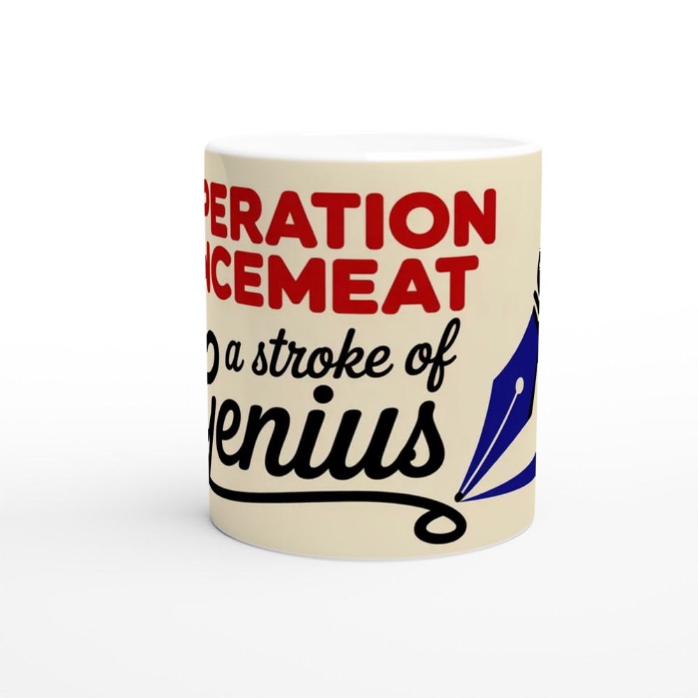 Operation Mincemeat Mug | Stroke of Genius Theatre Gift | Musical Theatre Mug | West End Show Present — view 11
