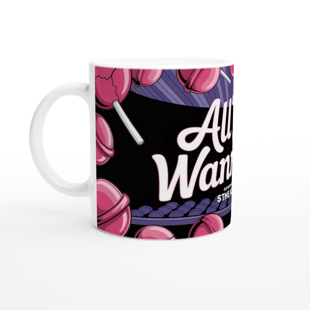 Six the Musical Mug | Katherine Howard Pink Lollipop Design | Musical Theatre Gift | West End Present for Her — view 10