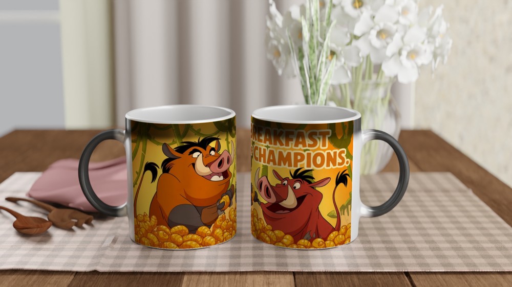 Breakfast of Champions Warthog Mug — view 3