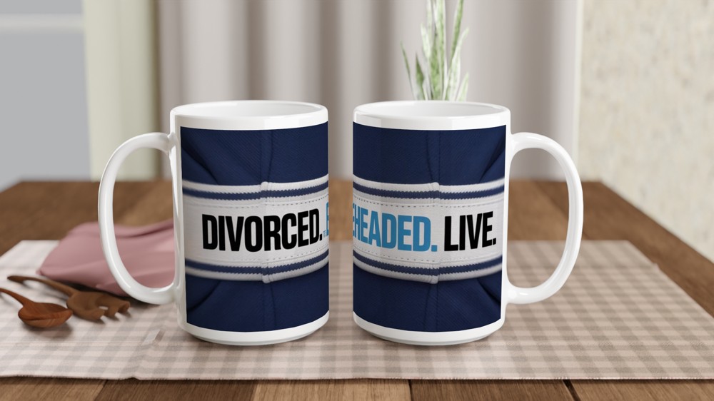 Divorced Beheaded Live - Six Wives History Mug — view 2