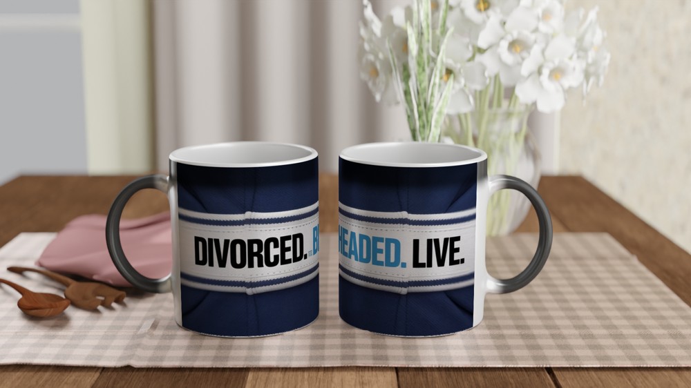 Divorced Beheaded Live - Six Wives History Mug — view 3