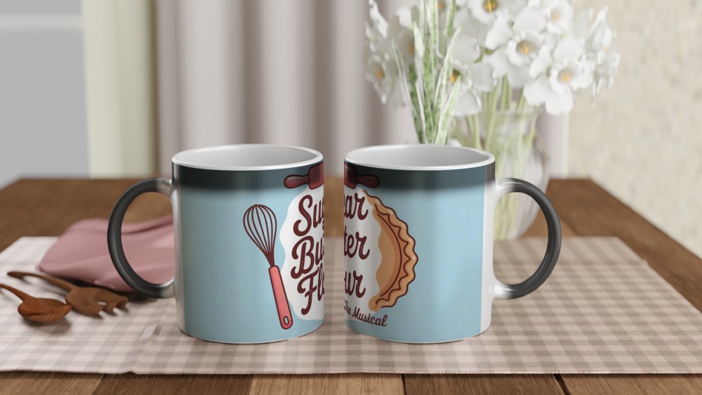 Sugar Butter Flour The Musical Baking Mug — view 3