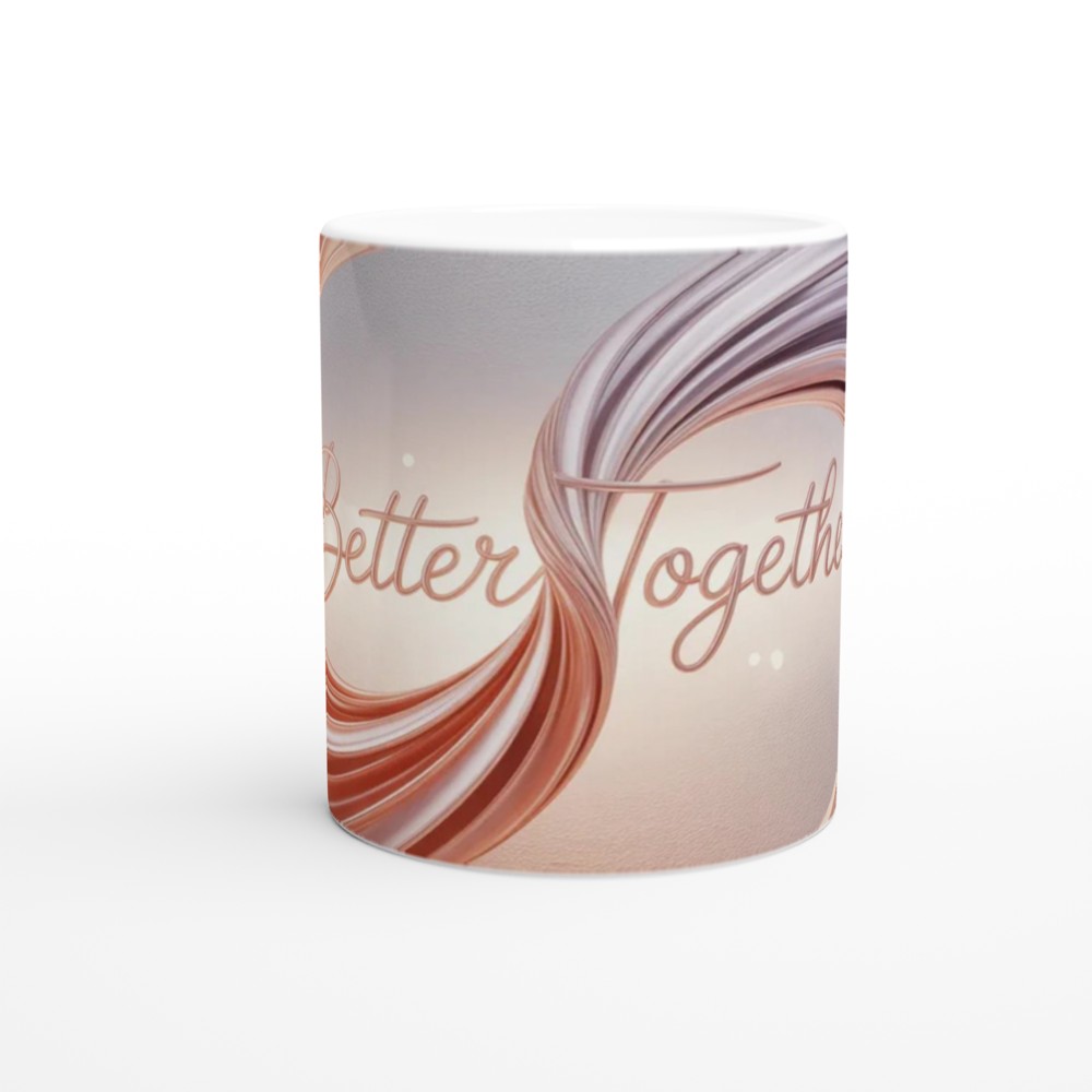 Better Together Rose Gold Swirl Mug — view 11
