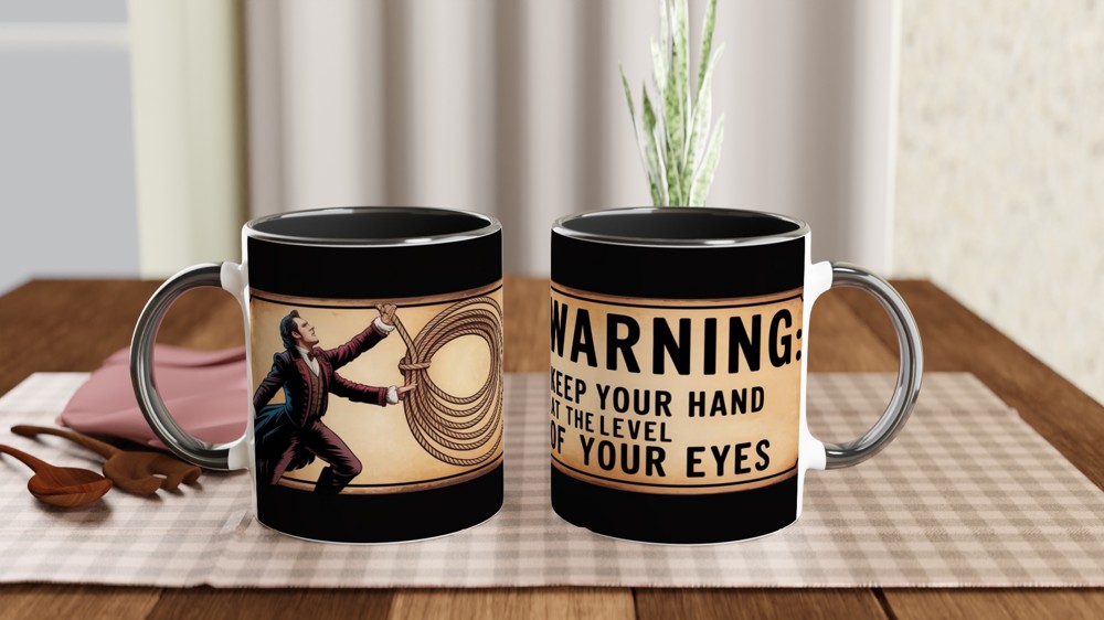 Phantom of the Opera Mug | Buquet's Warning Gift | Musical Theatre Mug | Theatre Lover Present — view 9