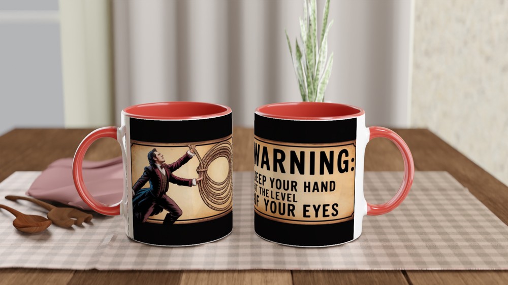 Phantom of the Opera Mug | Buquet's Warning Gift | Musical Theatre Mug | Theatre Lover Present — view 7