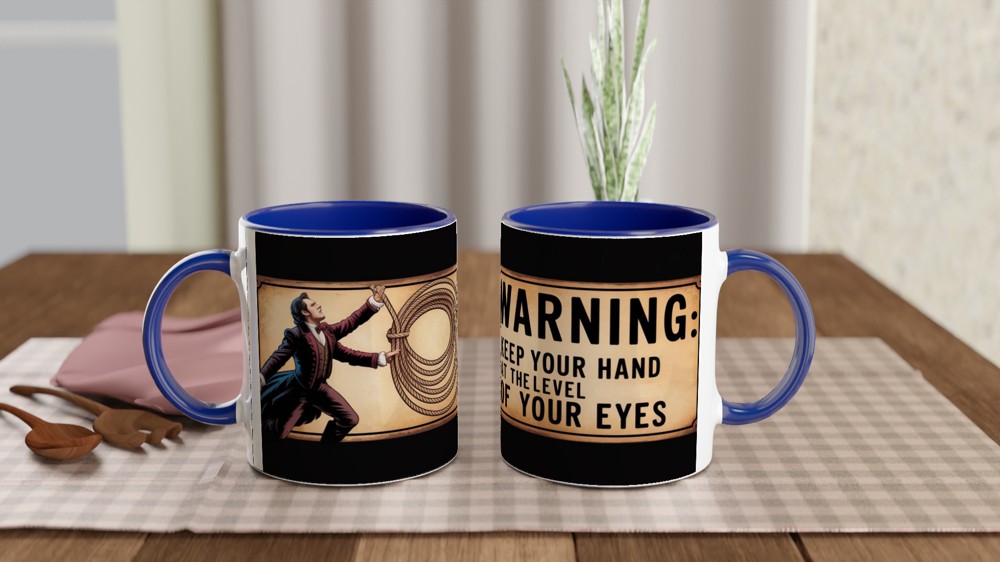 Phantom of the Opera Mug | Buquet's Warning Gift | Musical Theatre Mug | Theatre Lover Present — view 4