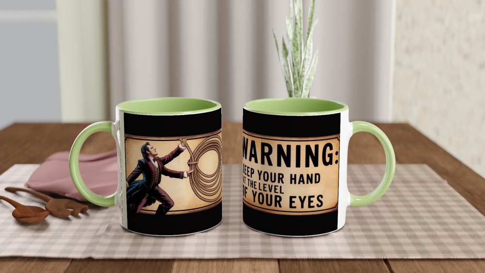 Phantom of the Opera Mug | Buquet's Warning Gift | Musical Theatre Mug | Theatre Lover Present — view 5