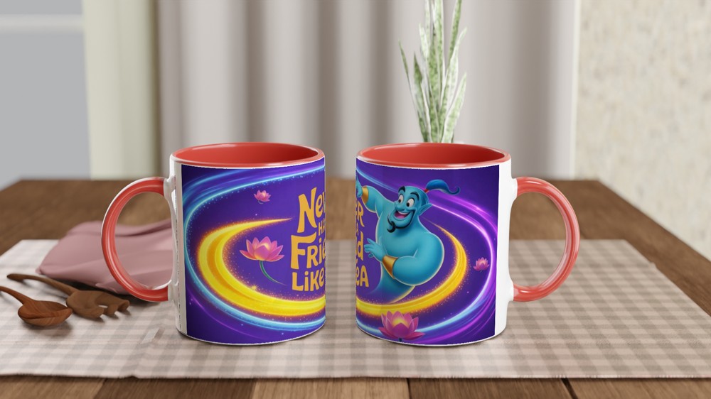Never Had a Friend Like Tea - Genie Mug — view 7