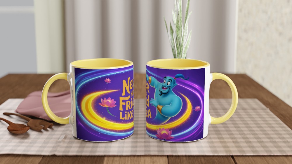 Never Had a Friend Like Tea - Genie Mug — view 8