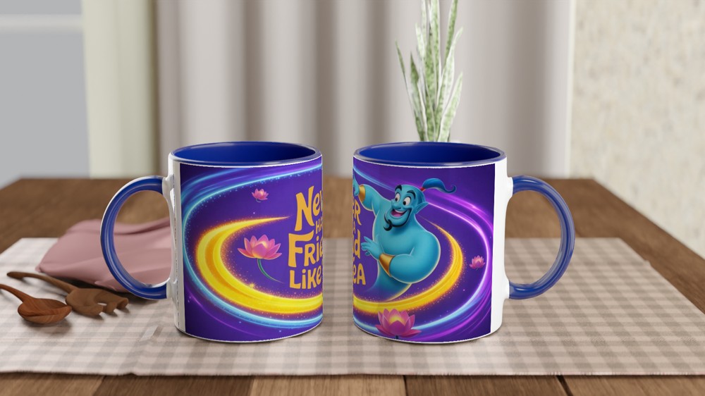 Never Had a Friend Like Tea - Genie Mug — view 4