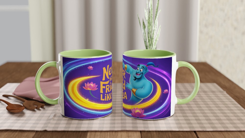 Never Had a Friend Like Tea - Genie Mug — view 5