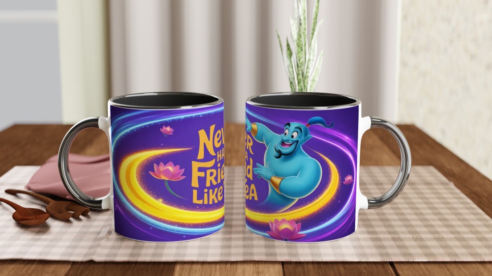 Never Had a Friend Like Tea - Genie Mug — view 9