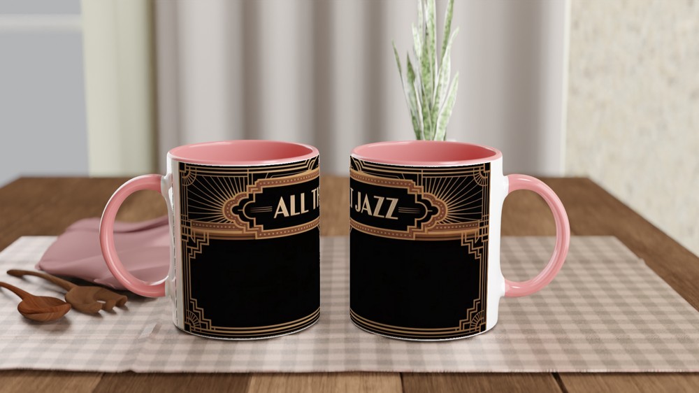 Chicago Mug | 'All That Jazz' Quote | Musical Theatre Gift | Art Deco Theatre Lover Present — view 6