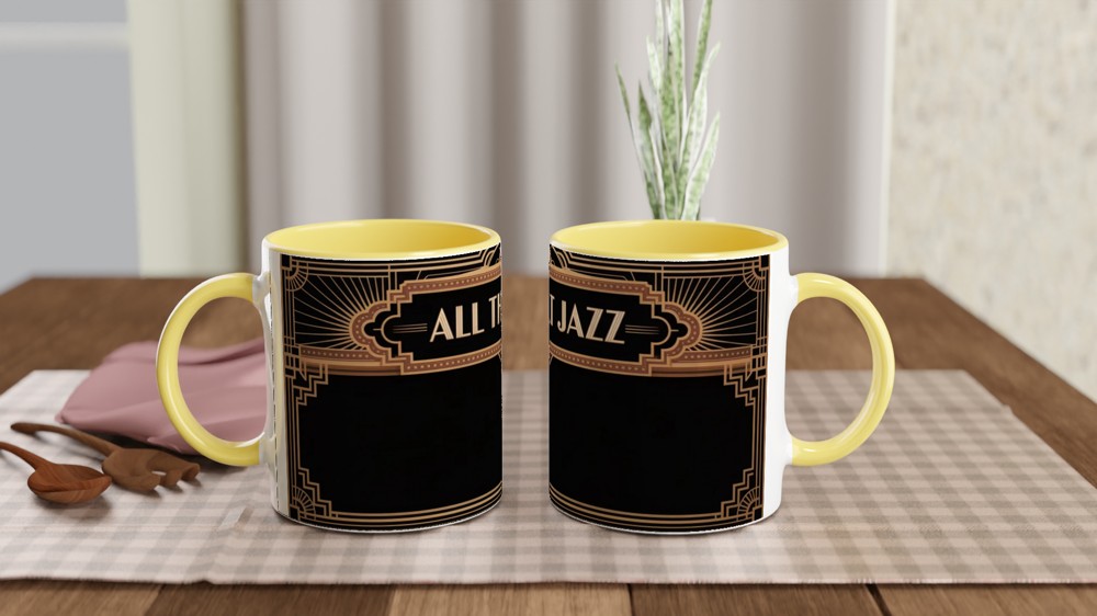 Chicago Mug | 'All That Jazz' Quote | Musical Theatre Gift | Art Deco Theatre Lover Present — view 8
