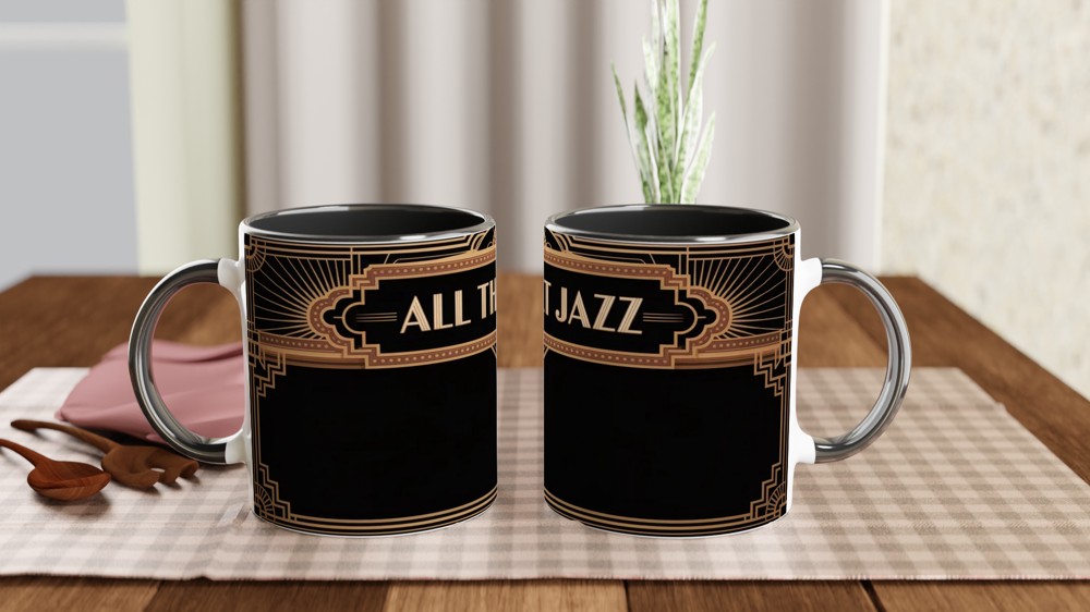 Chicago Mug | 'All That Jazz' Quote | Musical Theatre Gift | Art Deco Theatre Lover Present — view 9