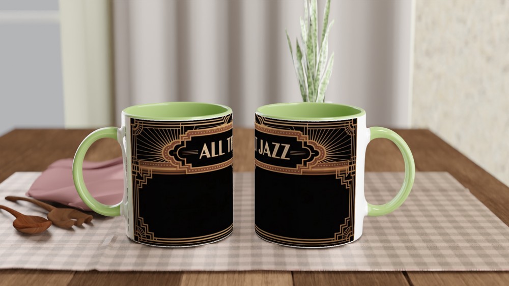 Chicago Mug | 'All That Jazz' Quote | Musical Theatre Gift | Art Deco Theatre Lover Present — view 5
