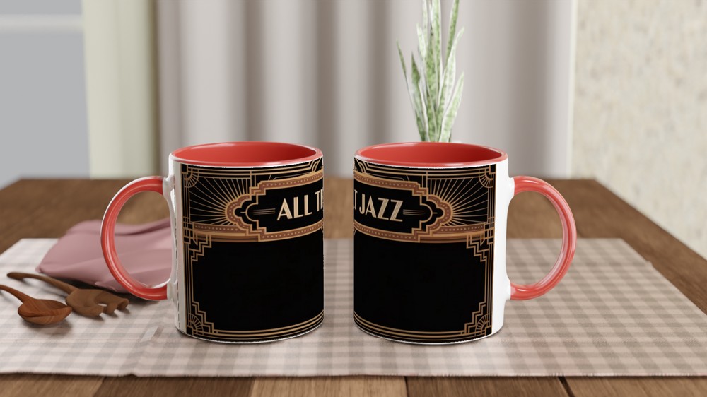 Chicago Mug | 'All That Jazz' Quote | Musical Theatre Gift | Art Deco Theatre Lover Present — view 7
