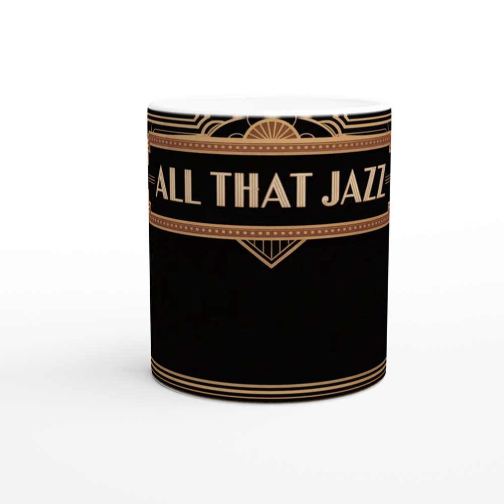 Chicago Mug | 'All That Jazz' Quote | Musical Theatre Gift | Art Deco Theatre Lover Present — view 11