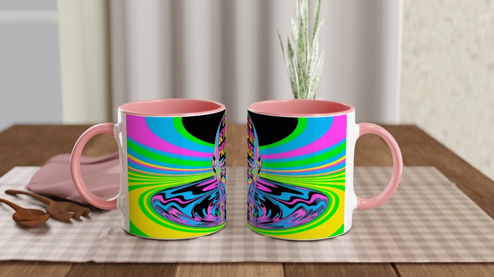 This Is Beyond My Paygrade Psychedelic Mug — view 6