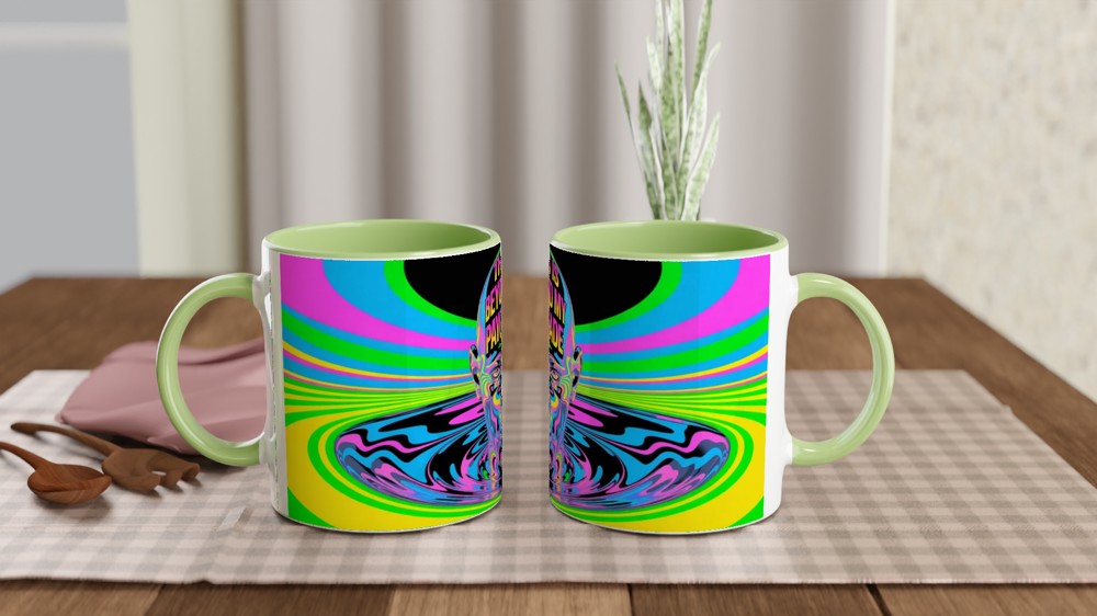 This Is Beyond My Paygrade Psychedelic Mug — view 5