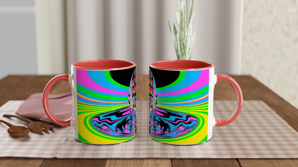This Is Beyond My Paygrade Psychedelic Mug — view 7