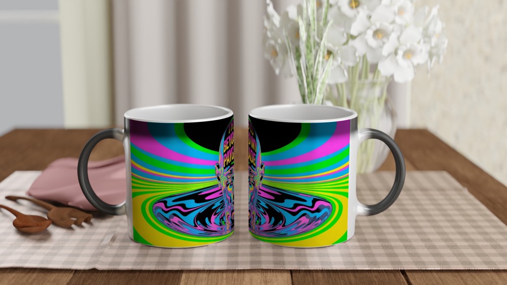 This Is Beyond My Paygrade Psychedelic Mug — view 3