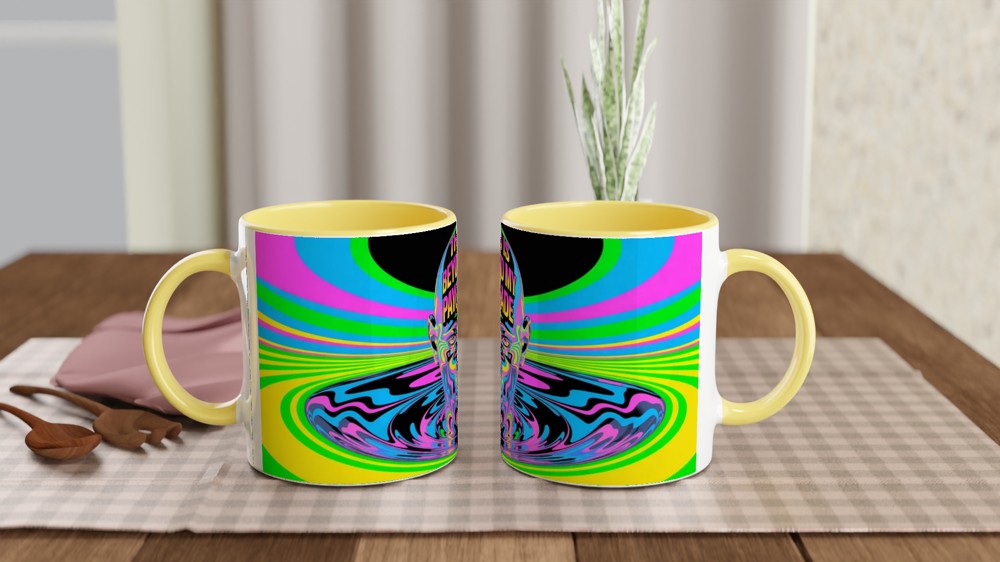 This Is Beyond My Paygrade Psychedelic Mug — view 8