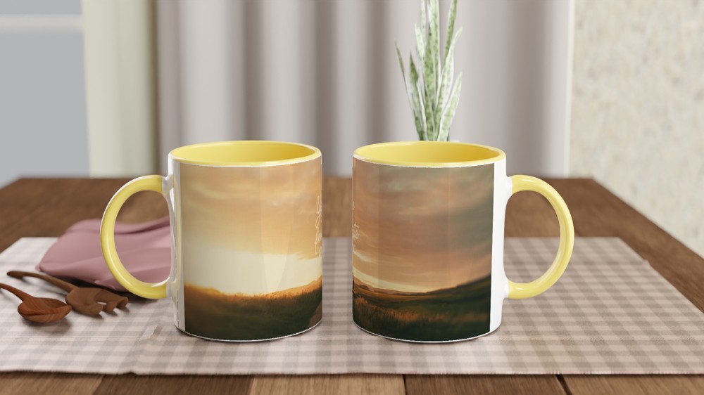 Favourite Person Mug | Romantic Anniversary Gift | Sunset Silhouette Love Present | Valentines Mug for Husband or Wife — view 8